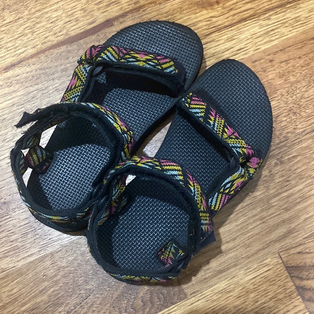 Teva Kids Original in Boomerang Pink Size 13